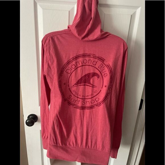 Block Island long sleeve hooded tee shirt shirt - Picture 1 of 3
